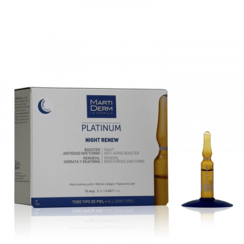 Martiderm night renew ampollas 10 ampollas