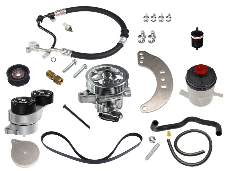 K24z Power Steering and Serpentine Belt Kit Bostig the most