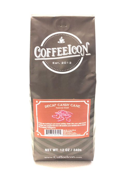 CoffeeIcon™ Decaf Candy Cane - 12 oz.