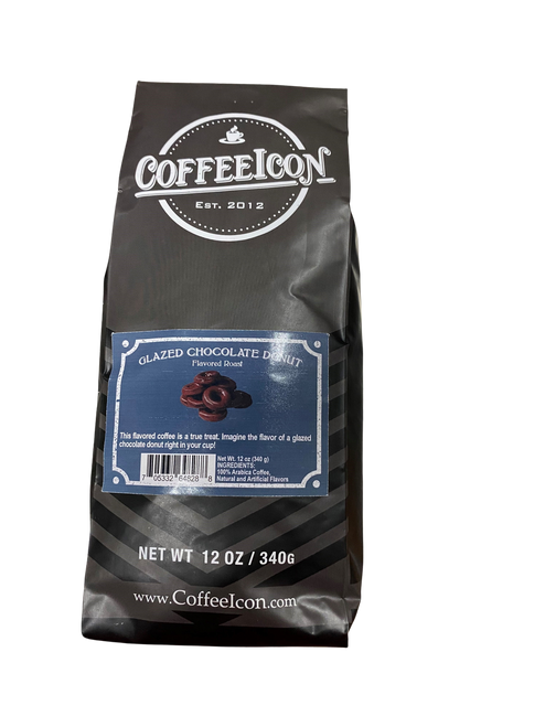 This Flavored coffee is a true treat, imagine the flavor of a glazed chocolate donut right in your cup!