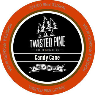 Candy Cane Coffee Pods