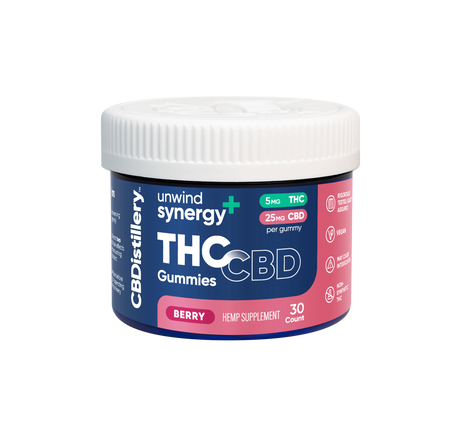 Unwind Synergy+ THC & CBD Gummies