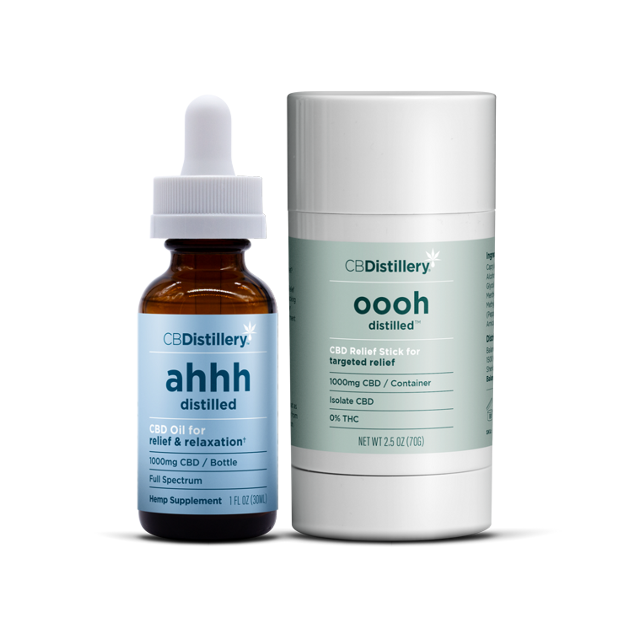 Daily User Starter Pack (Relief Stick & 1000mg FSO Tincture)