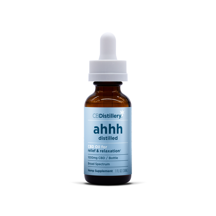 Broad Spectrum CBD Oil Tincture - 1000mg - 30ml 0% THC*