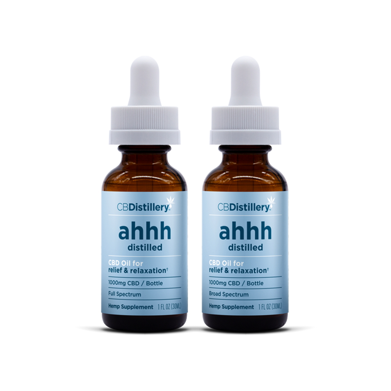 CBD Oil Starter Set - Full Spectrum & Broad Spectrum Tincture