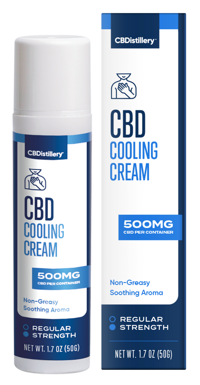 500mg Isolate CBD Cooling Cream