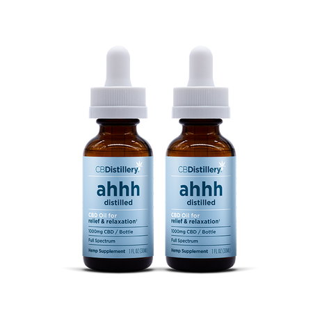 2 x 1000mg Full Spectrum CBD Tincture Bundle