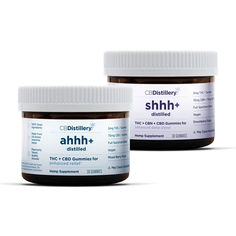 Enhanced Deep Sleep Gummies + Enhanced Relief Gummies Bundle