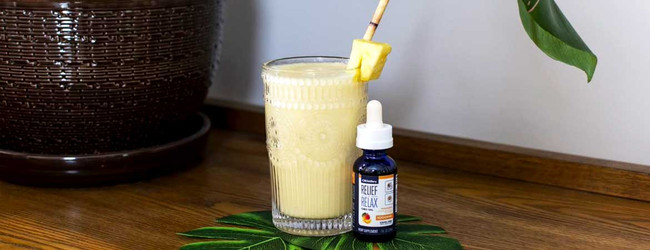 CBD Mango Piña Colada Mocktail Recipe