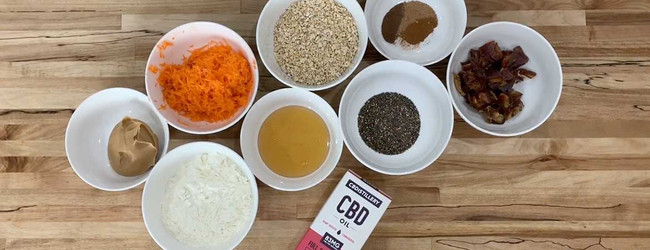 CBD Carrot Cake Protein Bites Recipe