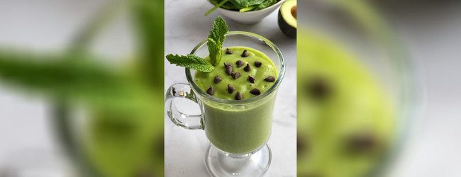 Cooking with CBD: Vanilla Mint Smoothie with CBD