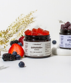 A full spectrum blend gummy complete with 5mg THC & 25mg CBD.