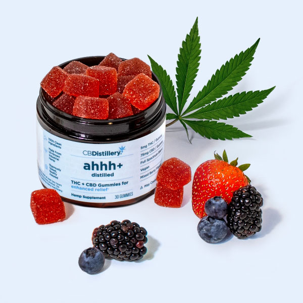 5mg THC & 75mg CBD Enhanced Relief Gummies