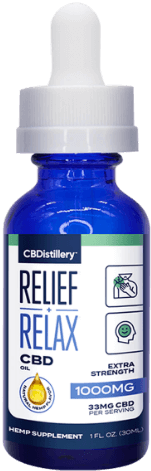 CBDistillery&reg; 1000mg BSO Oil