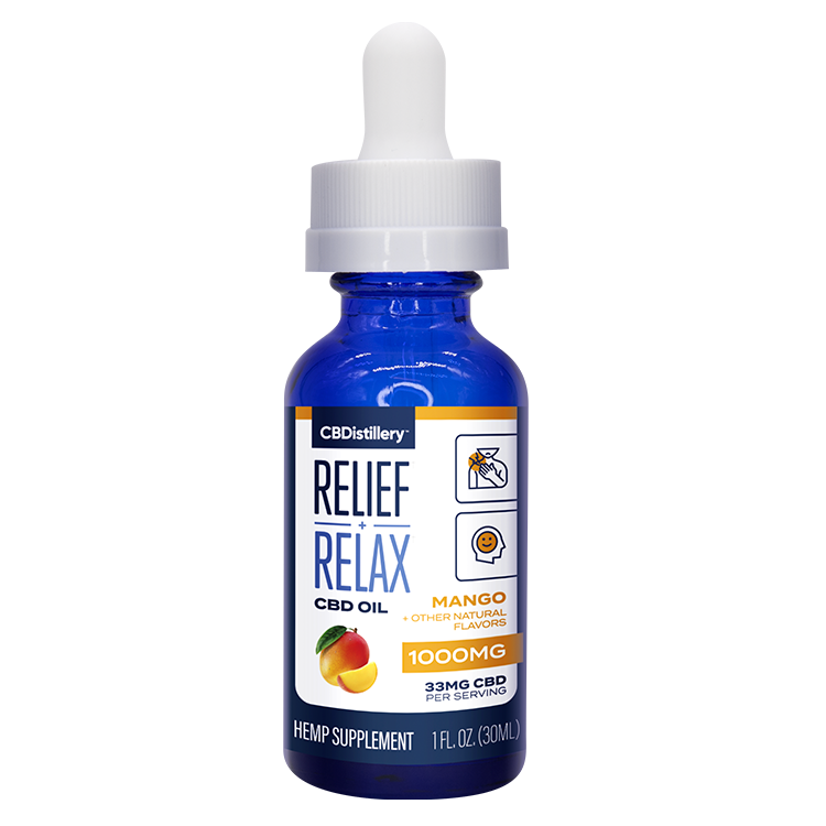 CBDistillery&reg; 1000mg FSO Mango Oil