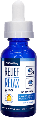 CBDistillery&reg; 1000mg CBG Oil