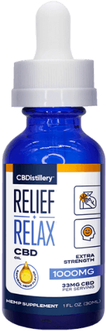 CBDistillery&reg; 1000mg FSO Oil