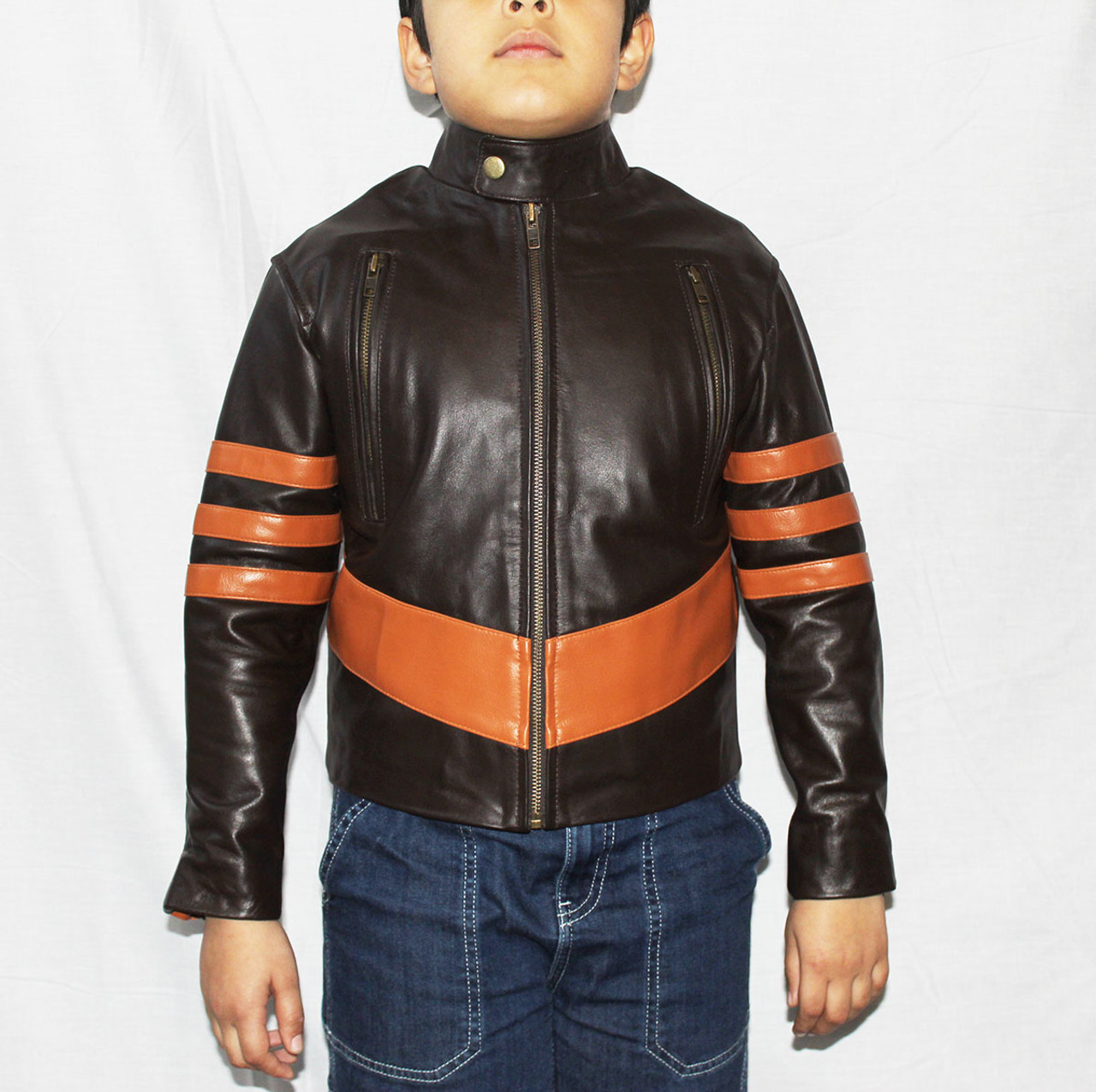 StudioSuits- Wolverine Leather Jacket | Wolverine leather jacket, Leather  jacket, Herringbone shirt