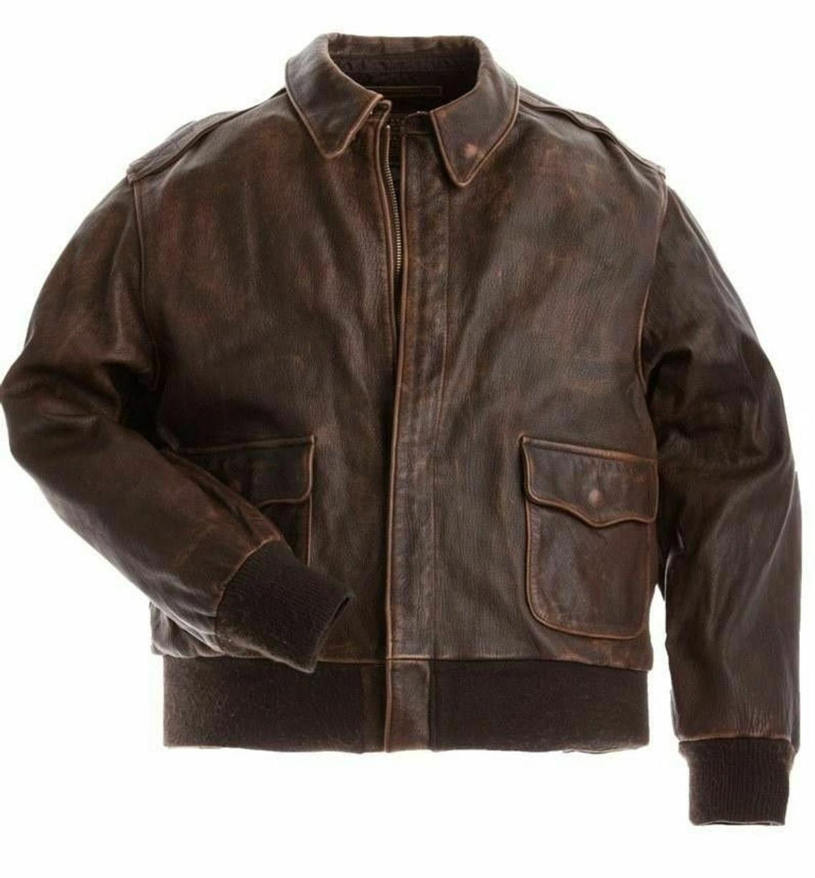 Jacket pilot store leather