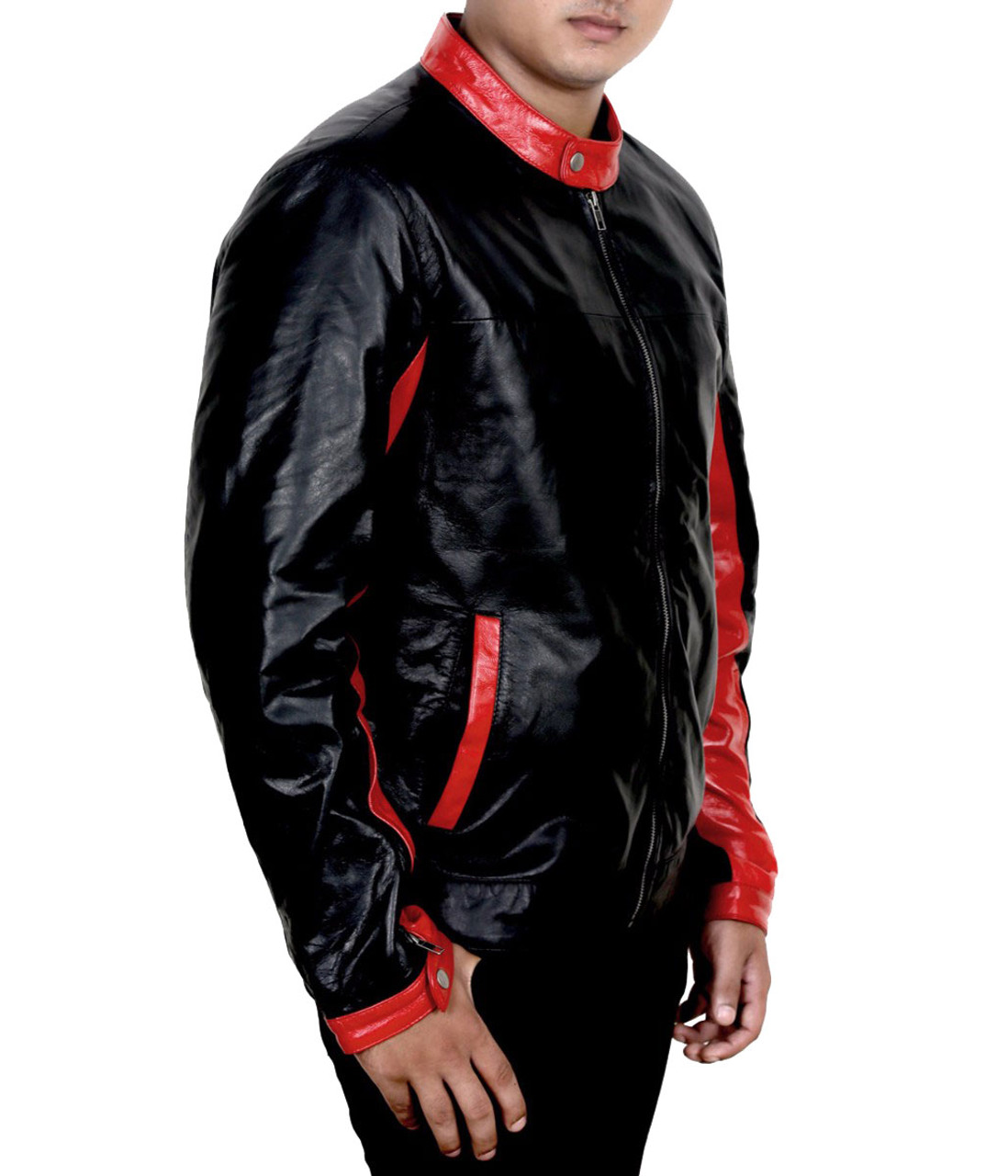 Batman Beyond Black Leather Jacket - Maker of Jacket