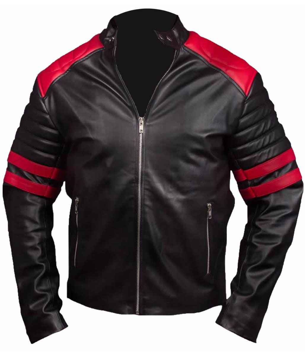 Fight Club Hybrid Mayhem Leather Jacket | Feather Skin