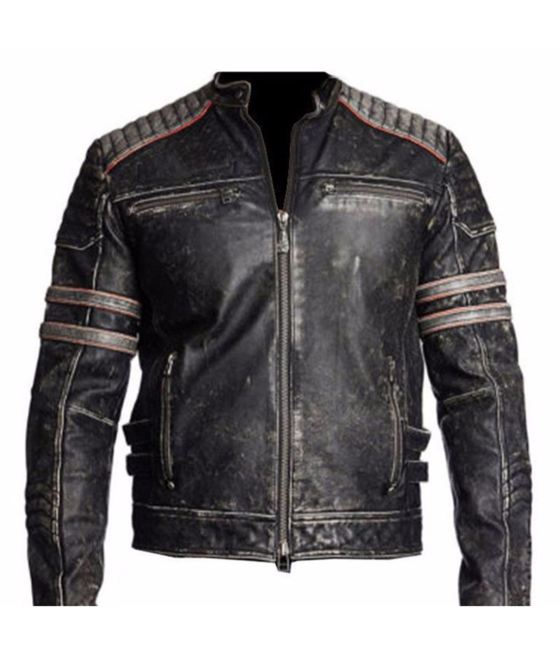 Men's Biker Vintage Motorcycle Distressed Black Retro ... (1098 x 1280 Pixel)