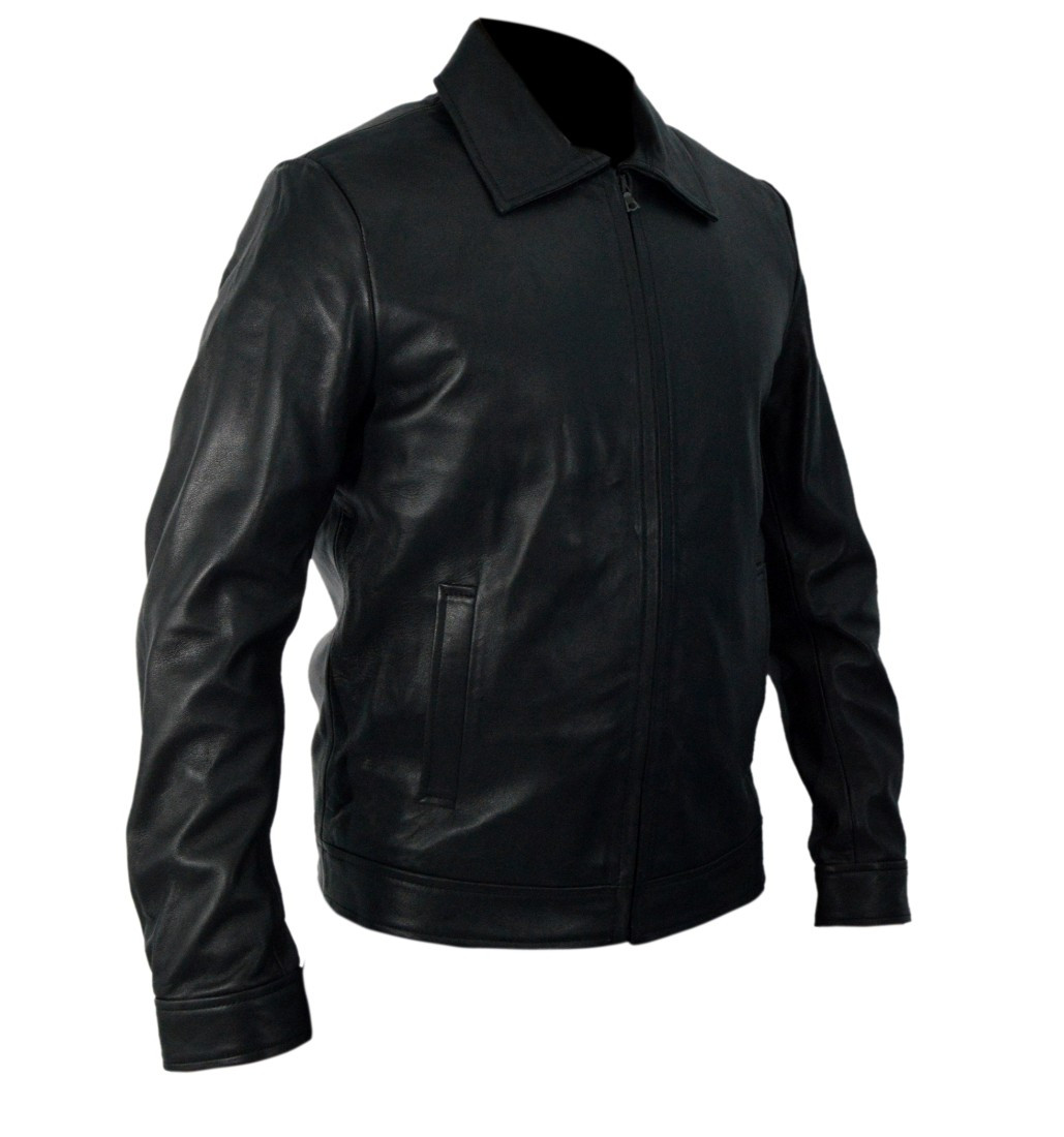 22 Jump Street 2014 Leather Jacket Black | Feather Skin