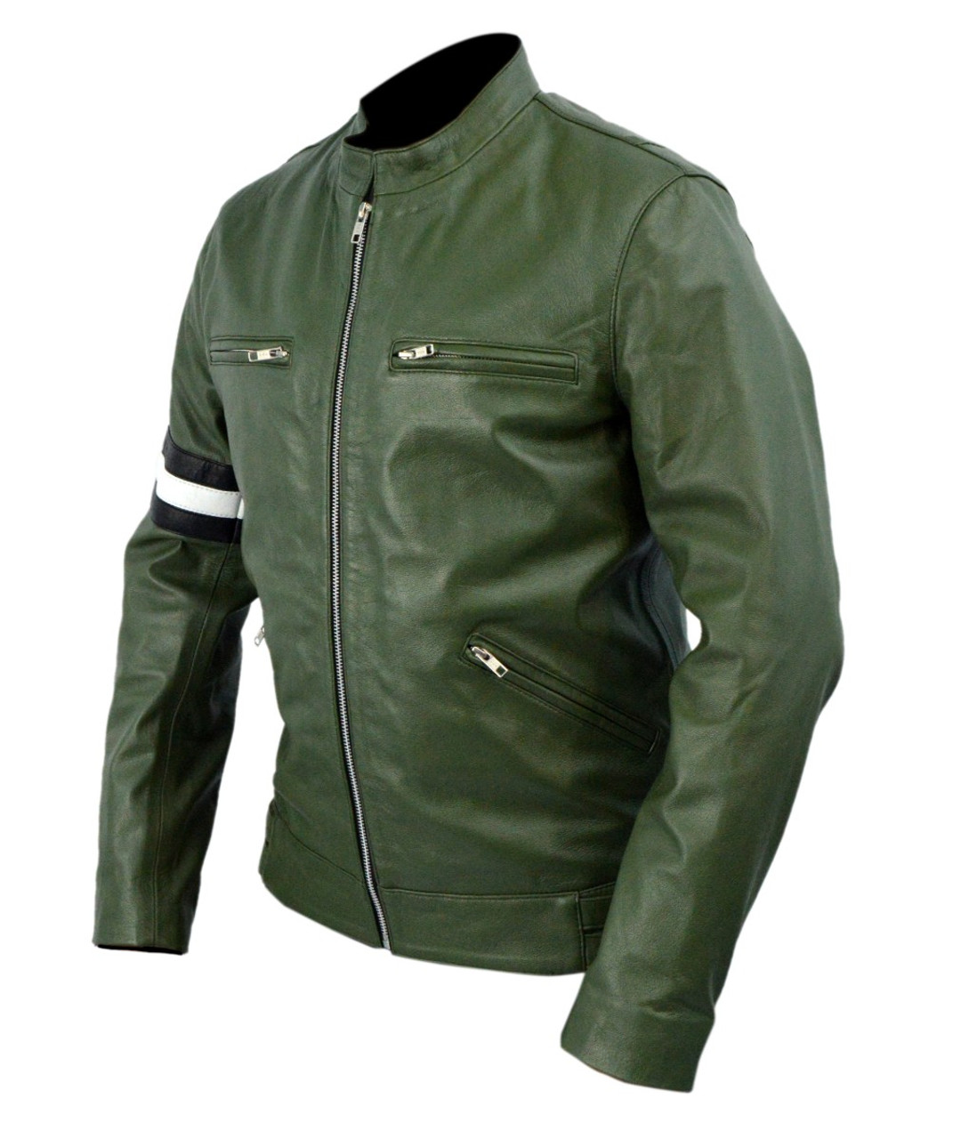 Spazeup Dirk Detective Green Gently Agency Jacket | Feather Skin