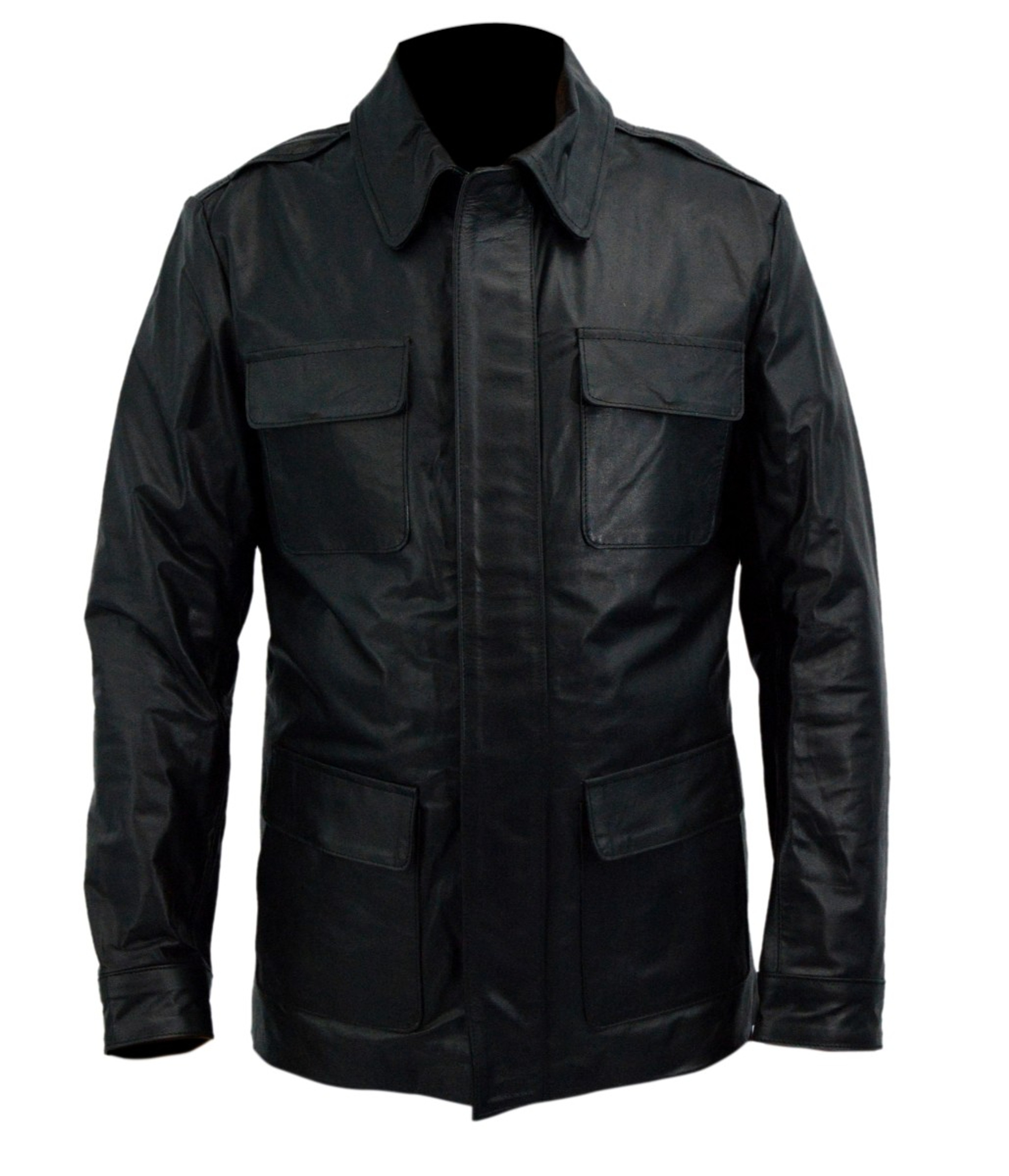 Robert De Niro Midnight Run Jack Walsh Genuine Leather Jacket Black ...