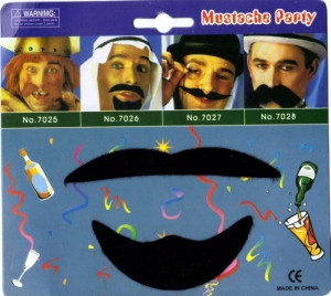 2 Pcs Set Beard and Mustache Set