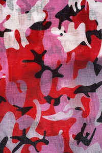 Pink Camouflage Bandana