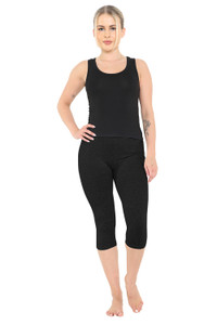Women's Cotton Capri Leggings 3/4 length Women's Cotton Capri Leggings 3/4 length