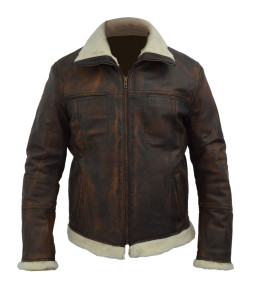XXX Vin Diesel Xander Cage Distressed Brown Genuine Leather Jacket
