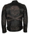 Motorbiker Ride Mens New Fashion Skull Rider Distressed Leather Jacket