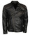 Motorbiker Ride Mens New Fashion Skull Rider Distressed Leather Jacket