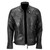 Sale Skull Embossed Quilted Vintage Motorcycle Leather Jacket 3