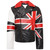 Clearance Union Jack British Flag Faux Leather Jacket