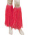 Red Hawaiian Hula Straw Leg Cuffs