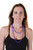 Purple Plastic Beads Necklaces (Approx 48 Inches)