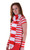  Red White Scarf