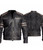 Men's Biker Vintage Motorcycle Distressed Black Retro Leather Jacket 3