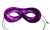 Purple Domino Shape Cloth Eye Mask