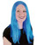 Blue Long Wig
