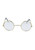 Glasses Adult W/round Gold Frame Clear Lense