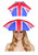 Union Jack Umbrella Hat (Adult)
