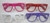 Solid Colour Transparent Glasses