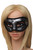 Black Lace Silver Masquerade Mask (Pack of 3)