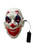 Circus Evil Clown Light Up Assorted Mask