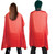 CL Unisex Red Deluxe Satin Cape
