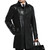 Men's Leather Hipster Jacket Black